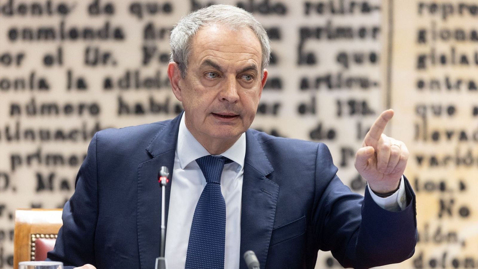 José Luis Rodríguez Zapatero, en su comparecencia ante el Senado el 2 de marzo pasado