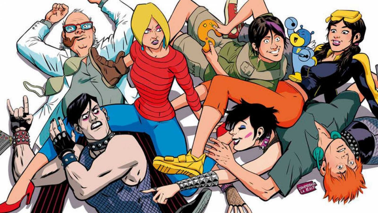 Imagen del cómic 'Comprobando la realidad'