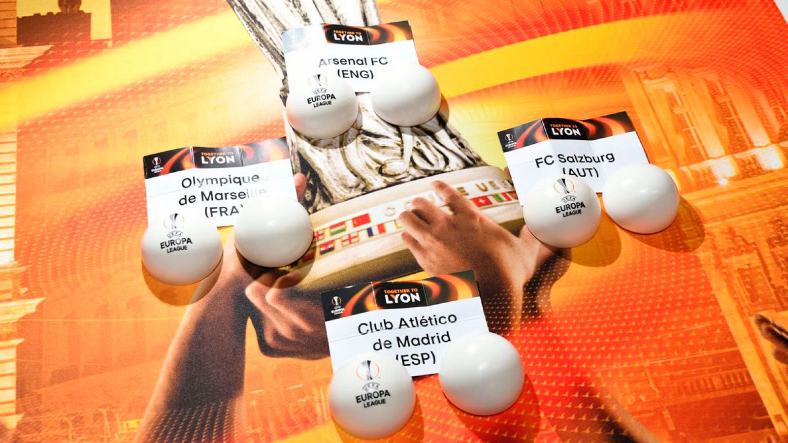Sorteo semifinales de Europa League