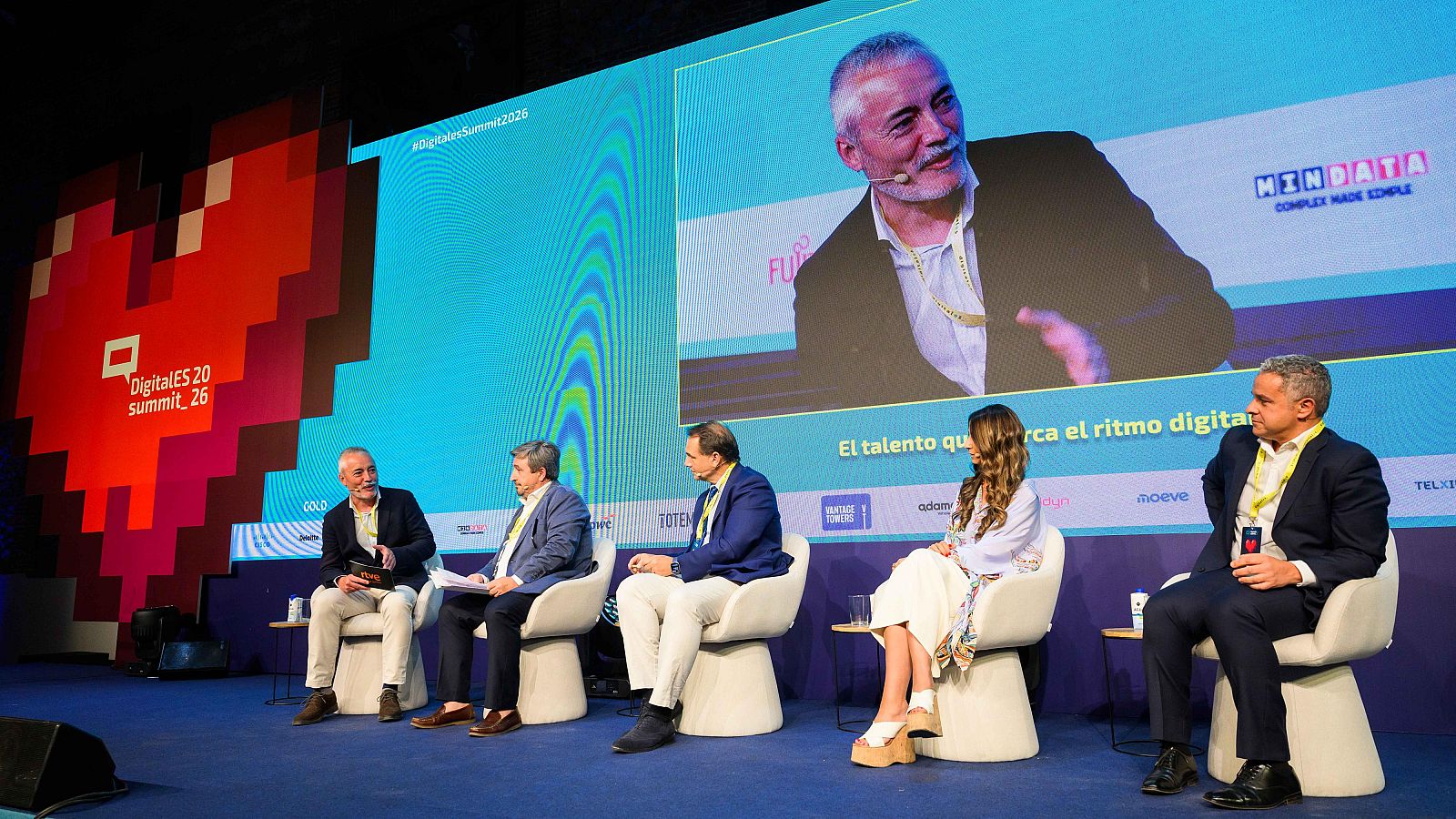 Radiotelevisión Española participa, por segundo año consecutivo, como medio asociado y ha moderado la mesa "El talento que marca el ritmo digital"