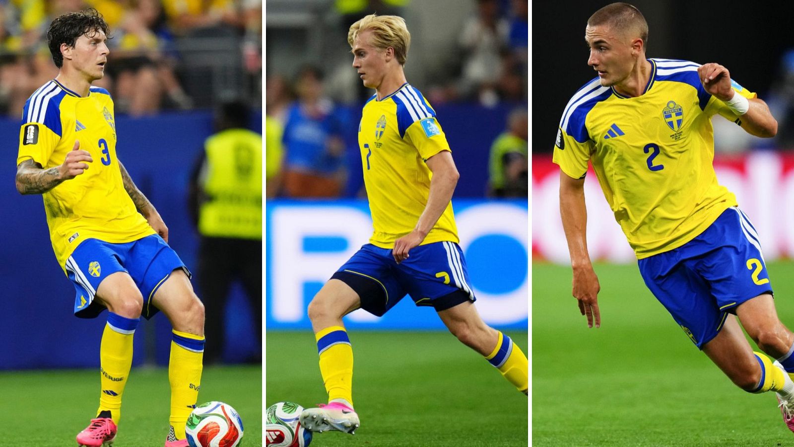 Lindelof, Bergval y Lagerbielke, en el Mundial 2026.