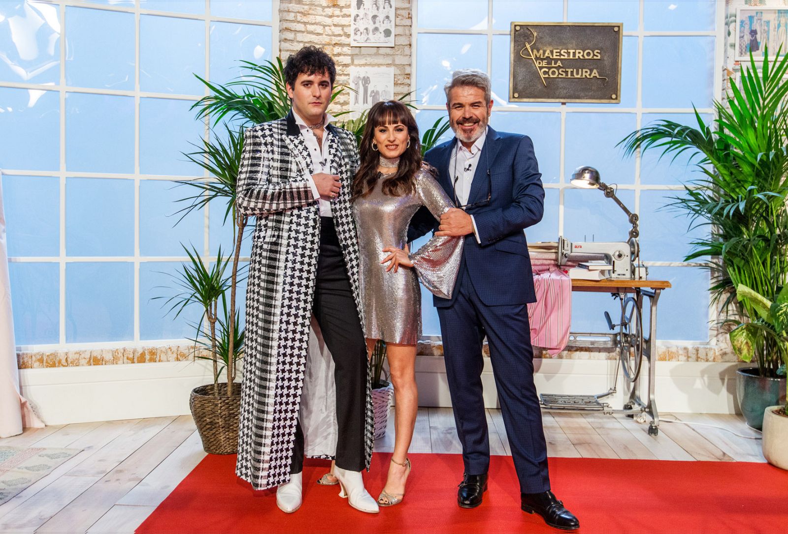 Los jueces de Maestros... en el día de la final