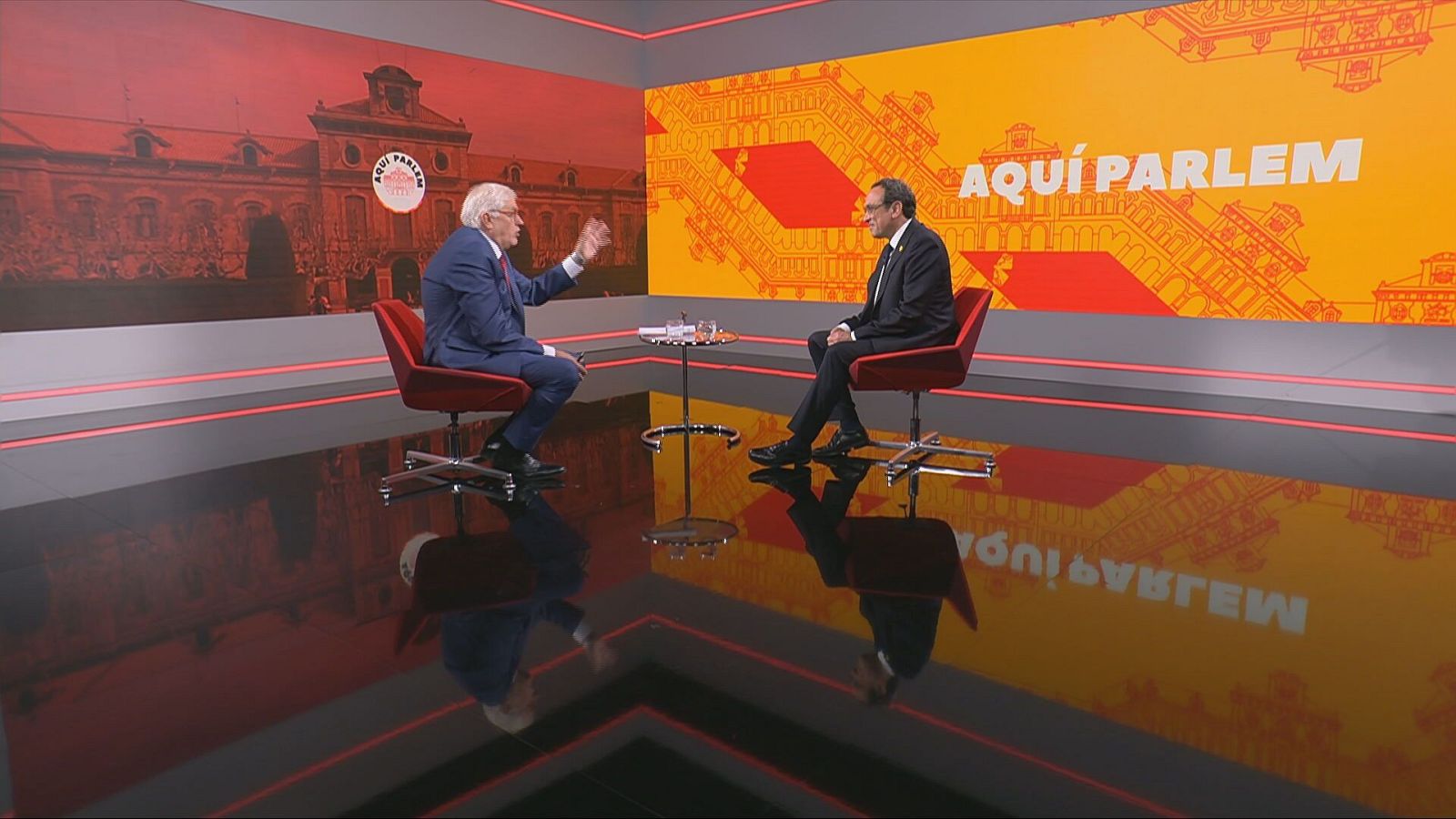 Lluís Falgàs entrevista Josep Rull a 'Aquí parlem'