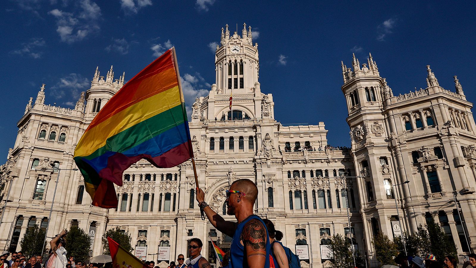 Vista general de la manifestación del Orgullo 2026