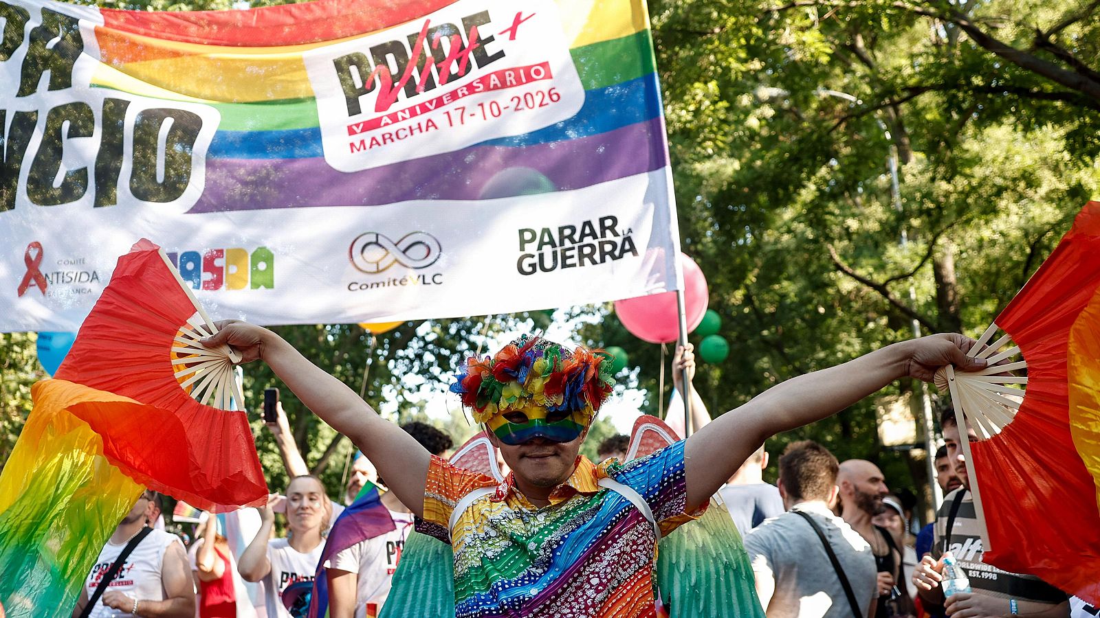 Las mejores imágenes del desfile del Orgullo 2026 en Madrid