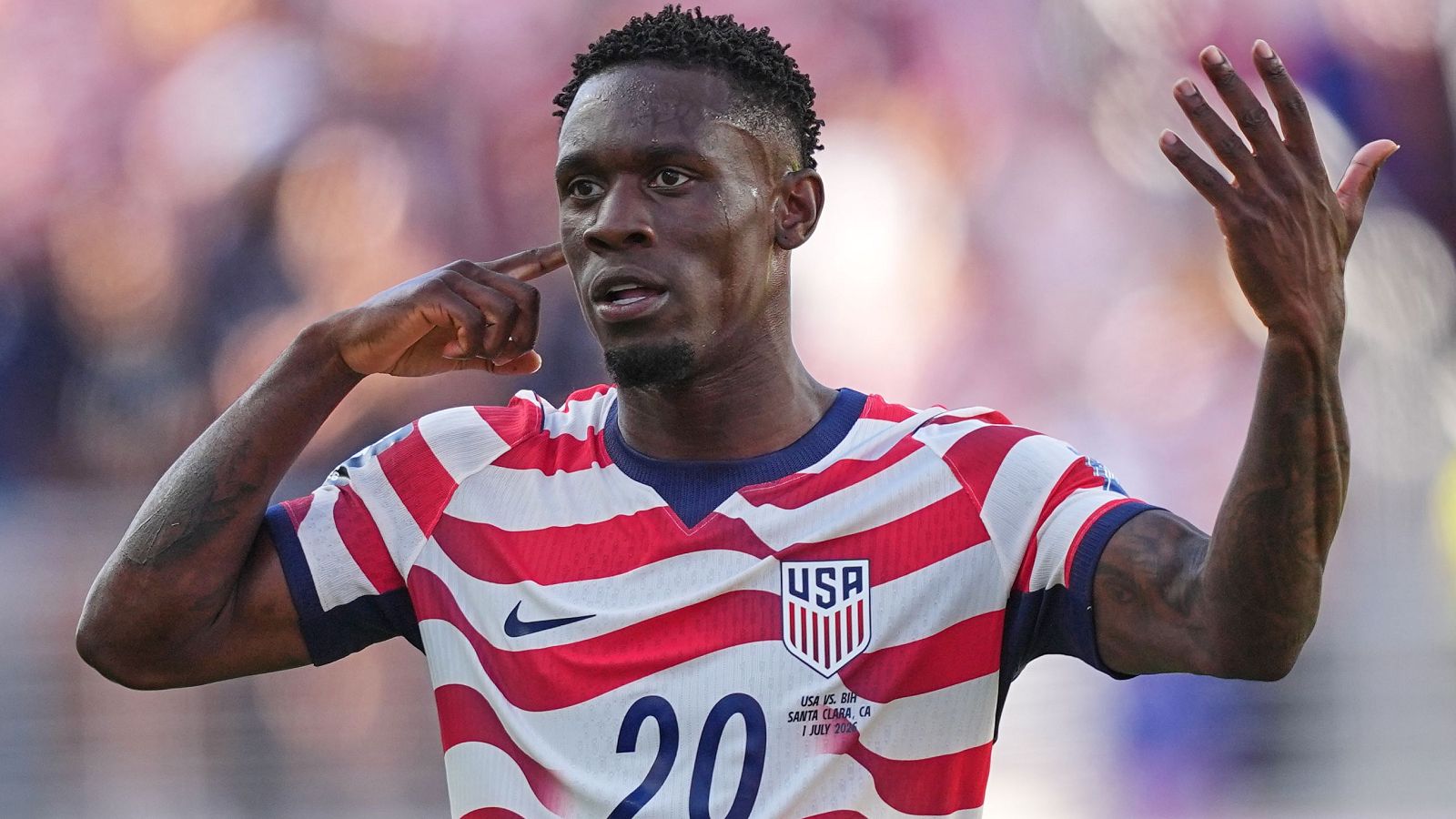 Trump agradece a la FIFA que levante la suspensión a Balogun: "Gracias por hacer lo correcto"