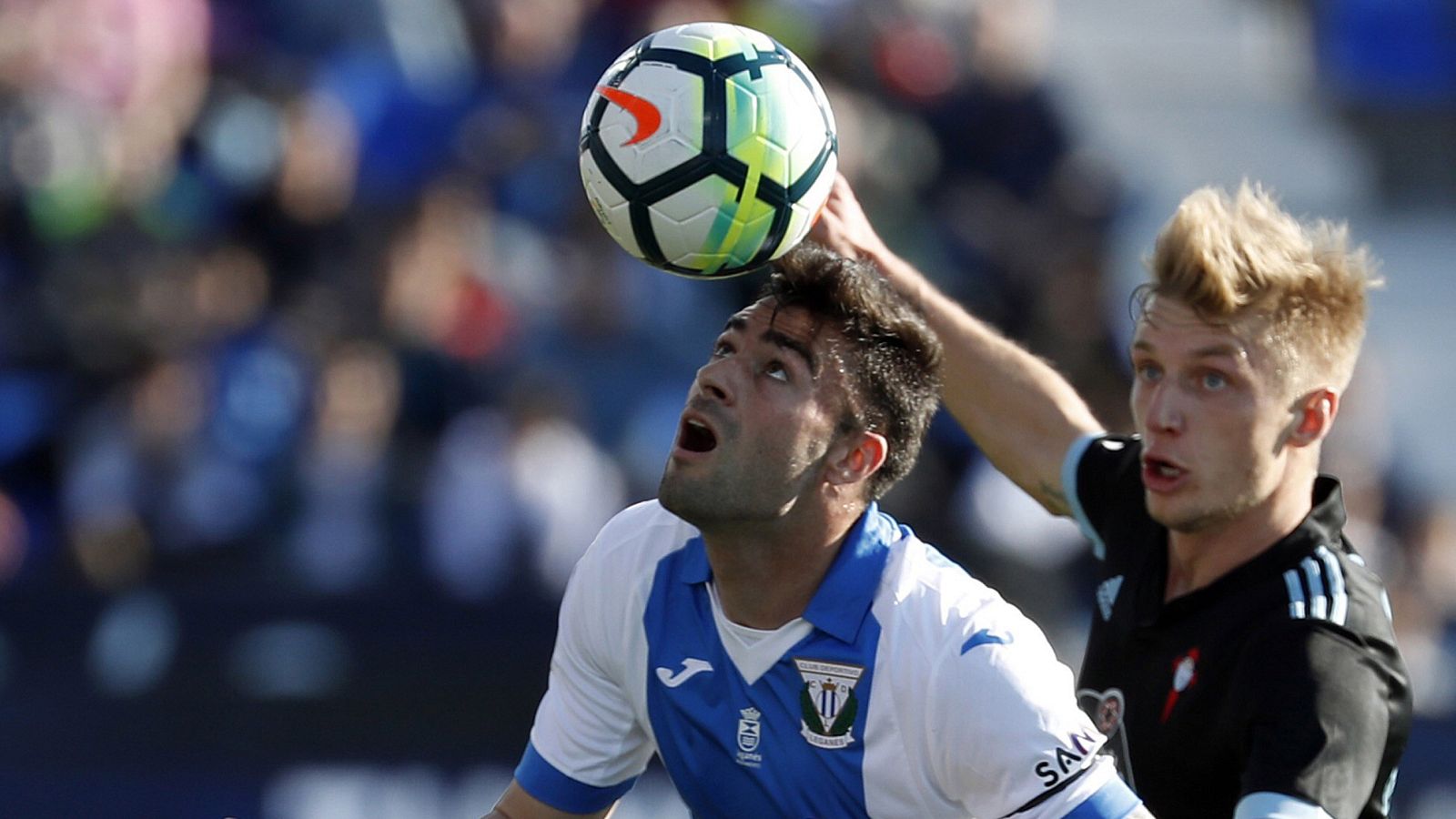 El Leganés vence al Celta en Butarque
