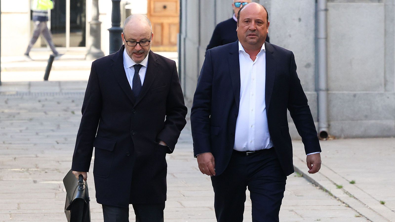 El empresario Claudio Rivas Ruiz Capillas a su llegada al Tribunal Supremo, a 13 de abril de 2026