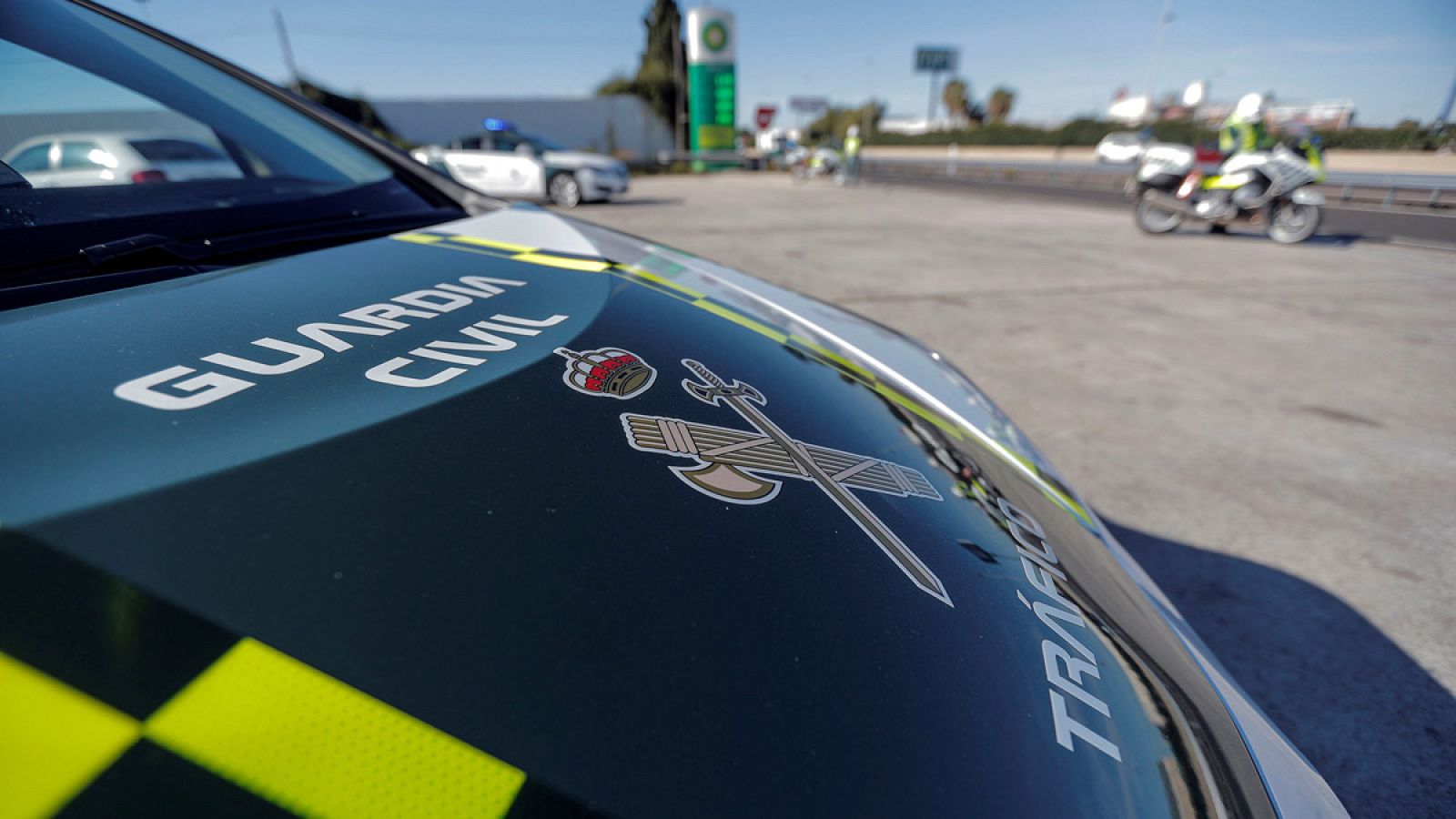 Imagen de archivo de un vehículo de la Guardia Civil de Tráfico