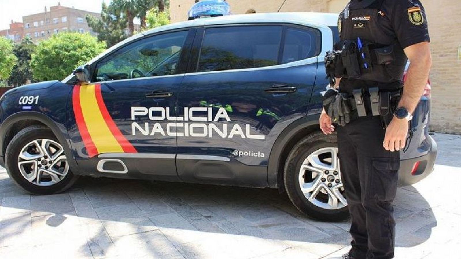 Archivo: imagen de una patrulla de la Policía Nacional