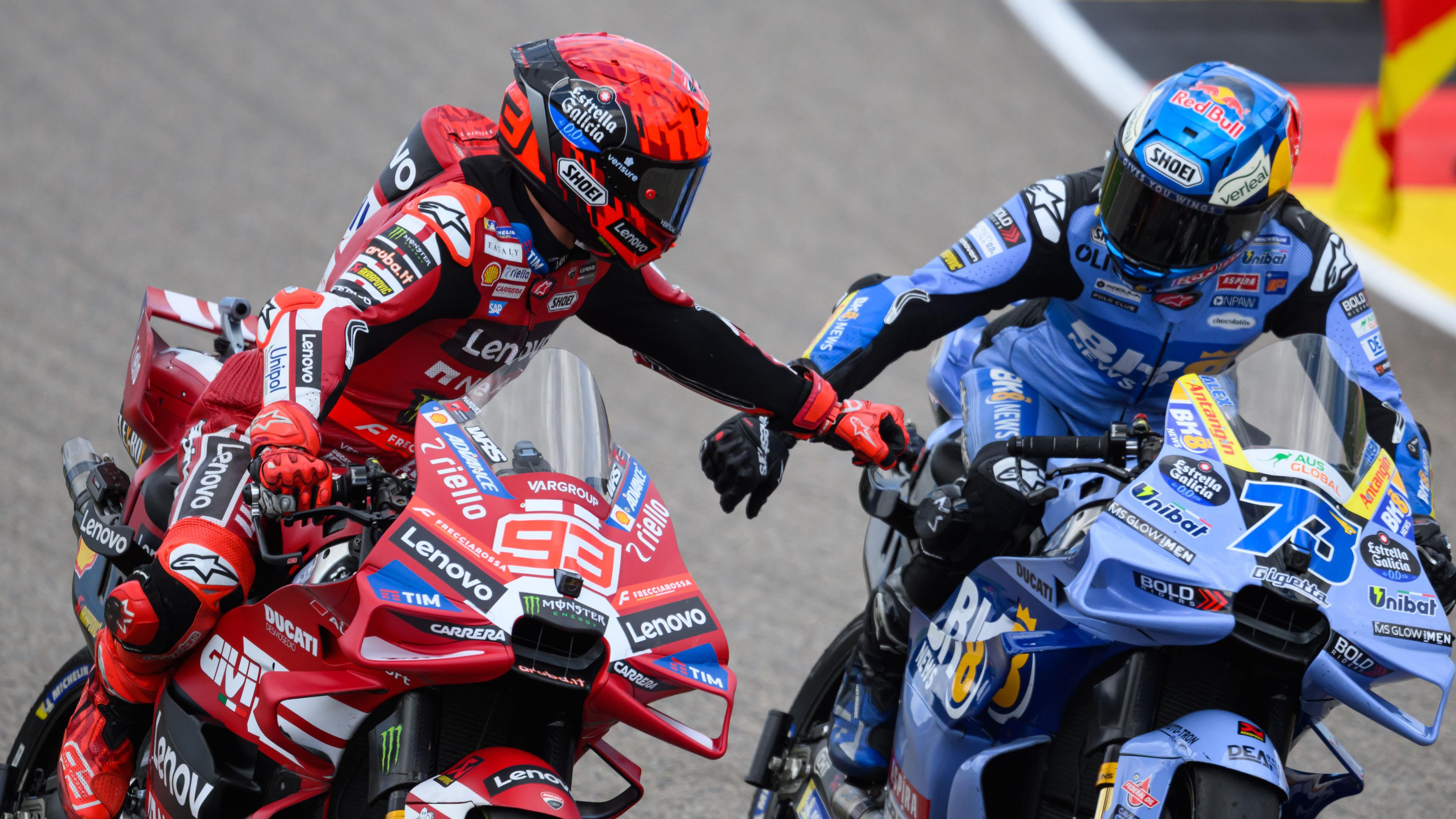 Gran Premio de Alemania, en directo la carrera sprint de MotoGP 2026: Jorge Martín defiende el liderato