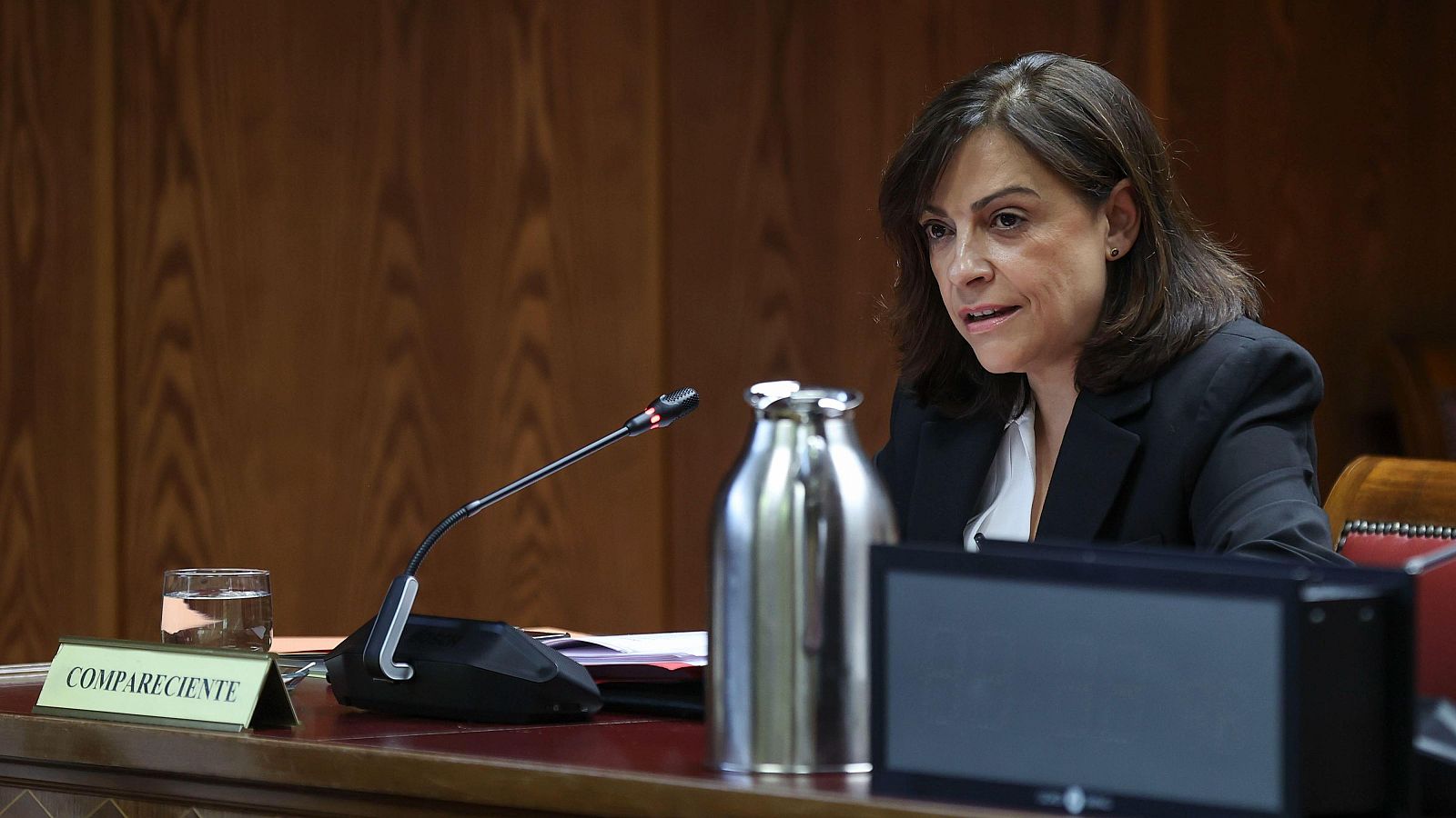 El juez Pedraz imputa a la gerente del PSOE Ana María Fuente en el caso Leire Ana María Fuentes Pacheco, integrante de la Secretaría de Organización del PSOE, en la Comisión Koldo del Senado
