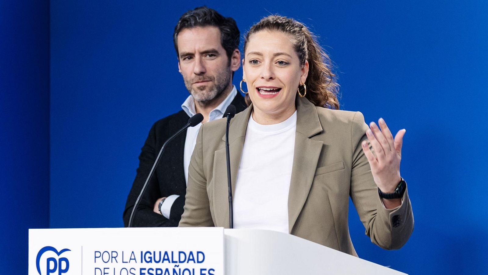 La diputada del PP Esther Muñoz