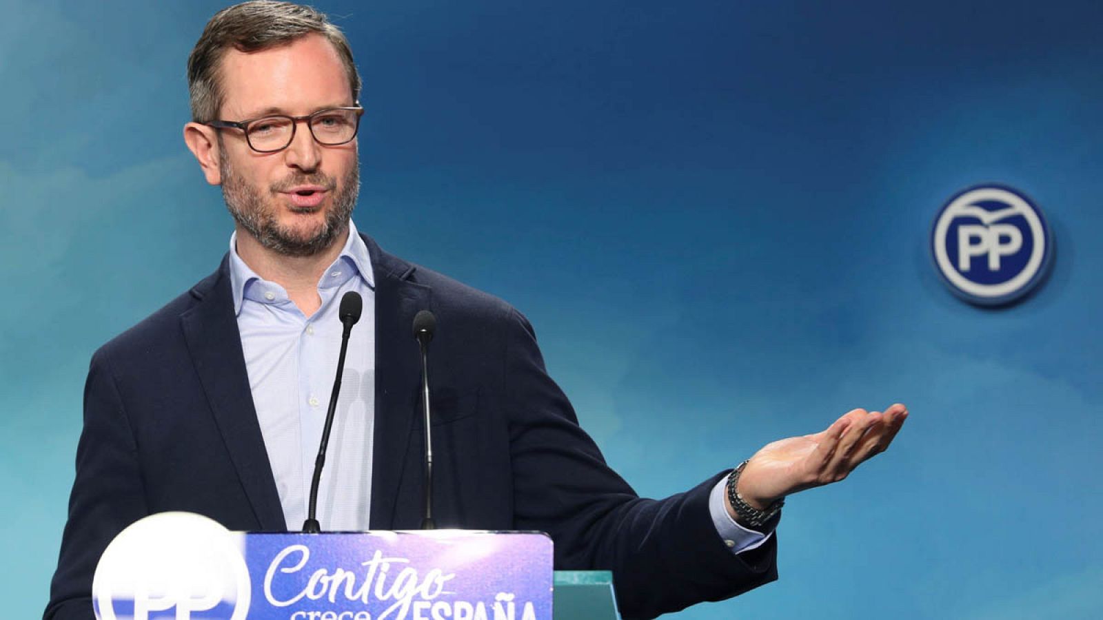 El vicesecretario de Política Social y Sectorial del PP, Javier Maroto.