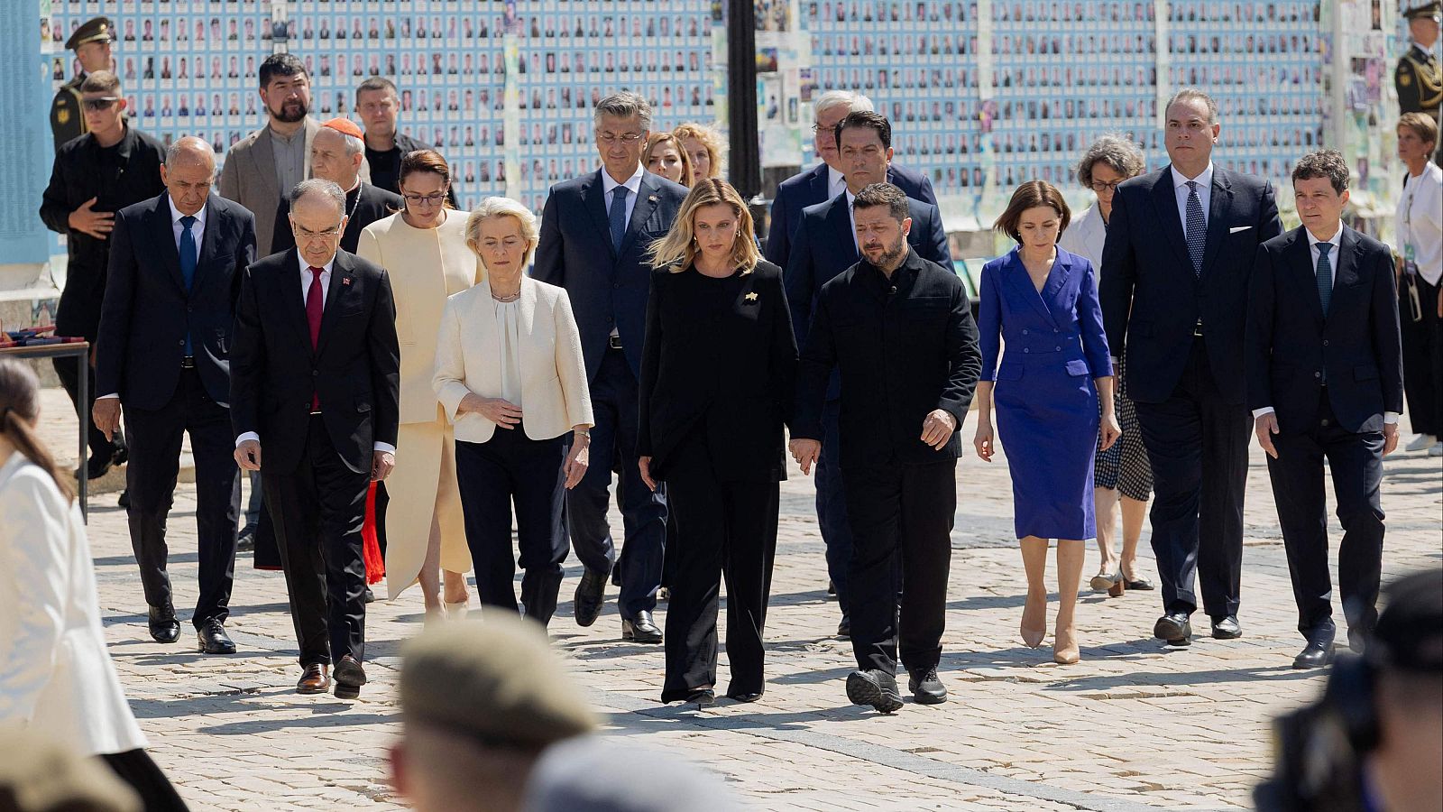 Guerra en Ucrania: Von der Leyen pacta un programa de drones con Ucrania