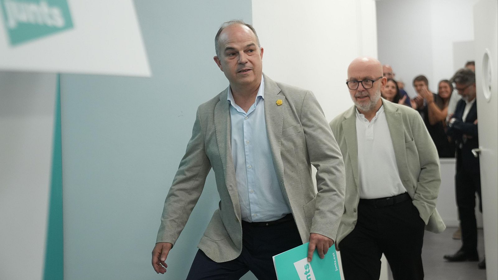 Junts ve en la sentencia del TJUE "una victoria rotunda": "Puigdemont volverá aunque muchos estén en contra"