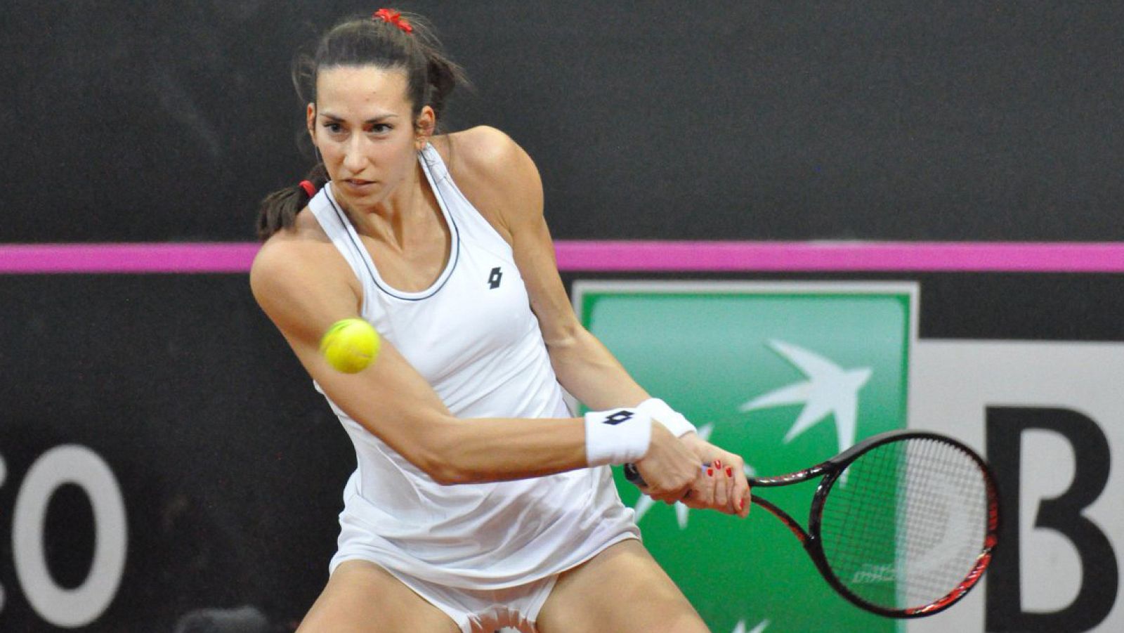 Georgina García sustituye a Lara Arruabarrena en la eliminatoria de la Copa Federación ante Paraguay