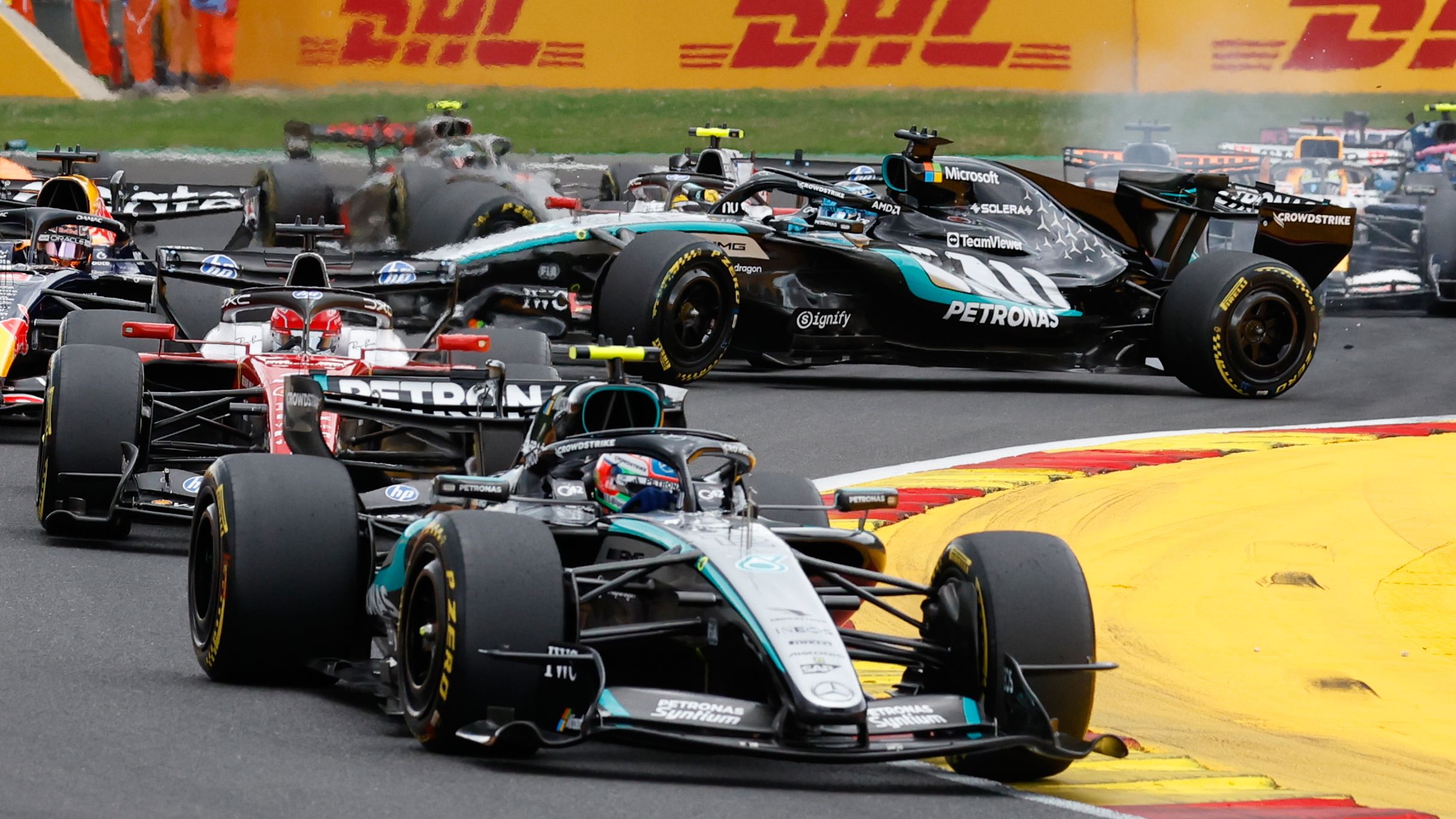 F1 GP de Bélgica 2026: Victoria de Antonelli y caos en Spa