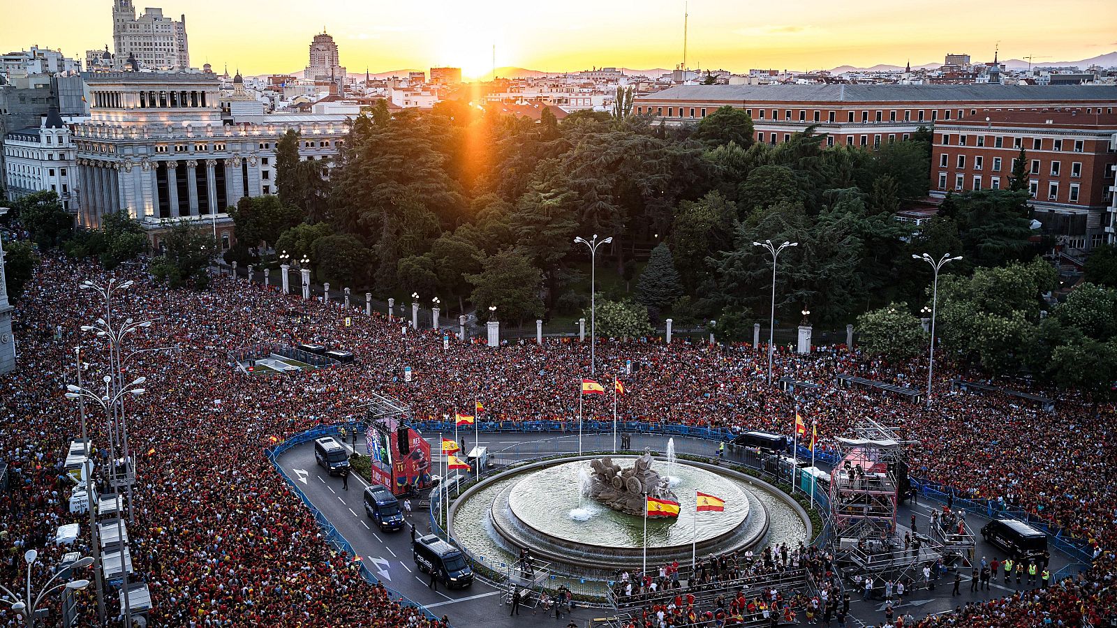 Celebración del Mundial: agenda de actos, cortes de tráfico y transporte