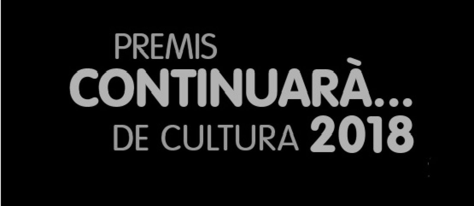 Premis Continuarà 2018