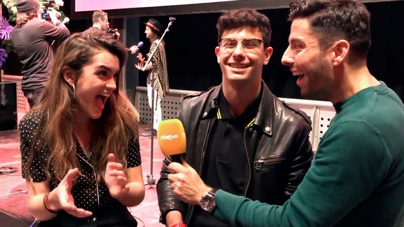 Amaia y Alfred: "Habr� sorpresas en la fiesta espa�ola de Eurovsi�n 2018"