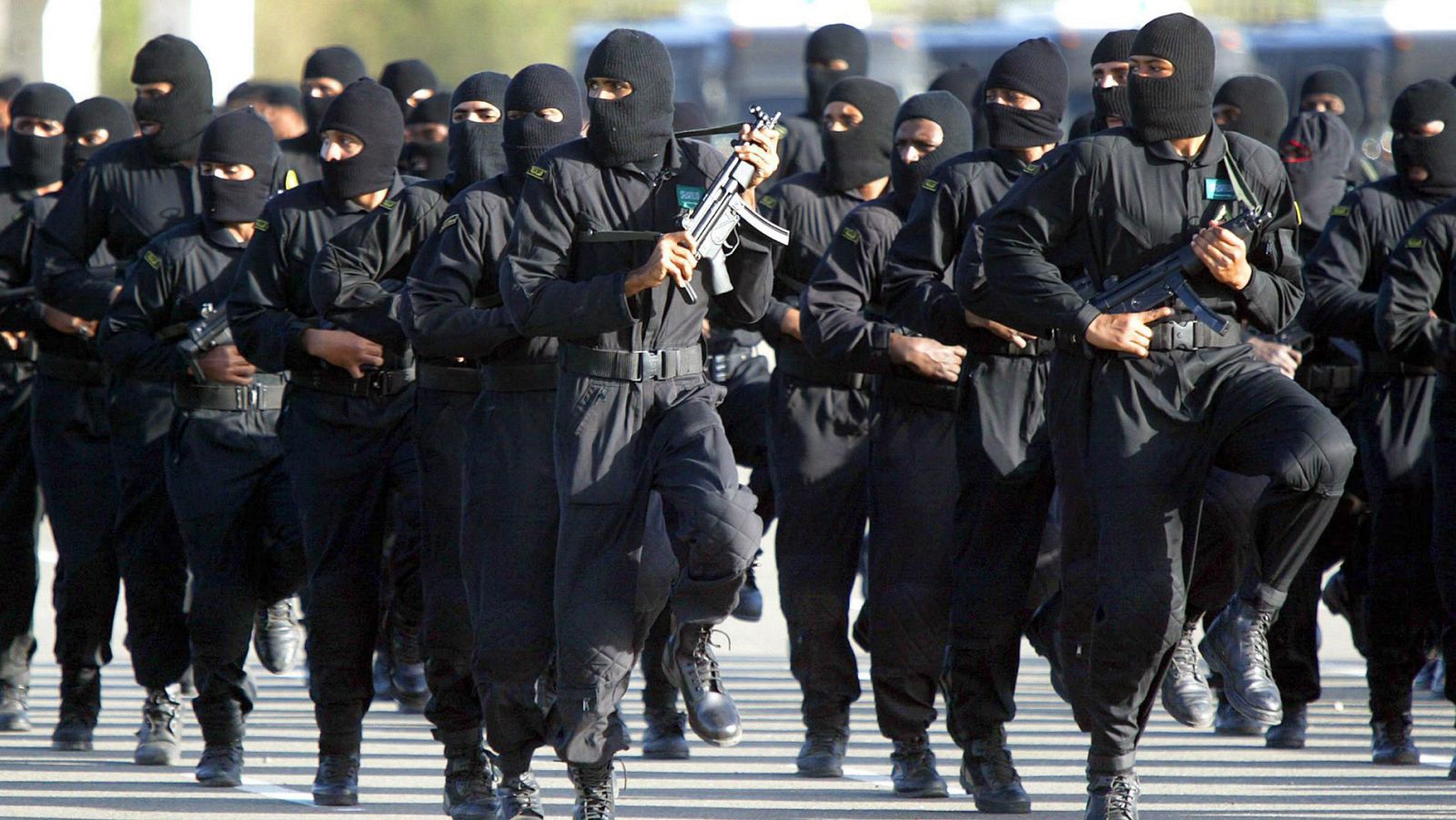 Unidades especiales del ejército de Arabia Saudí