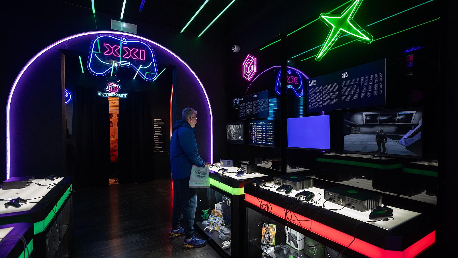 Imagen del Museo OXO del videojuego de Madrid (Getty Images)