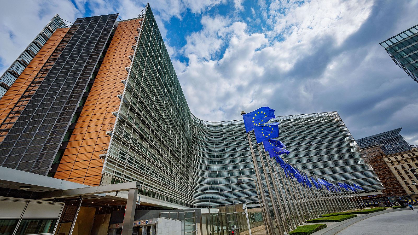 Edificio de la Comisión Europea, en Bruselas.