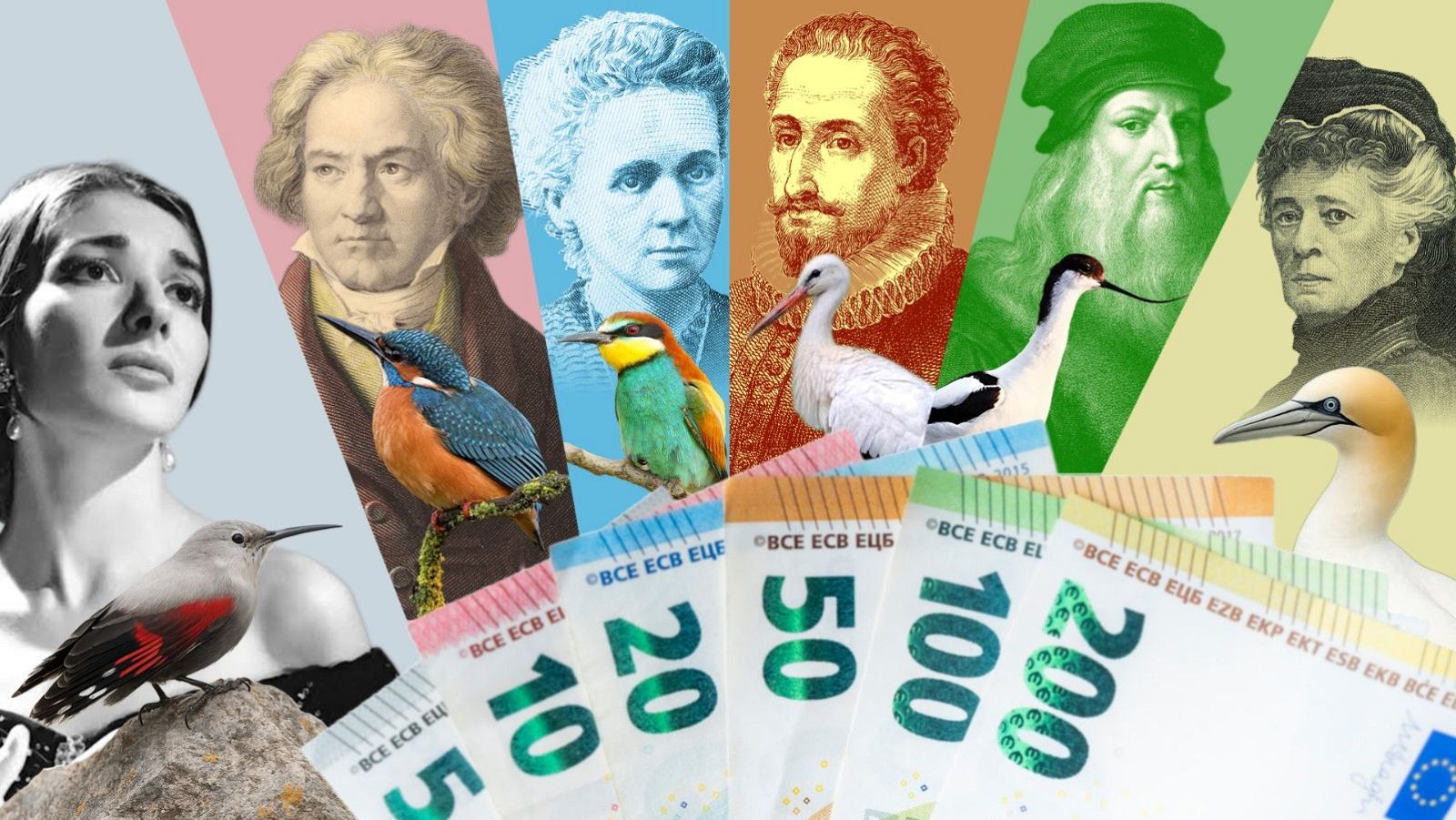 El euro cambia de cara tras dos décadas: el BCE presenta los nuevos billetes que llevaremos en la cartera