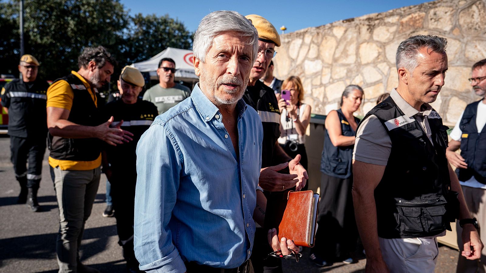 El ministro del Interior, Fernando Grande-Marlaska .