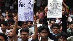 El movimiento estudiantil 'Las Cucarachas’ desafía en toda la India a Modi pese al diálogo con el Gobierno