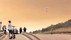 El incendio de Vall d'Uixò (Castellón) deja ya 16.000 desalojados y unas 6.500 hectáreas quemadas