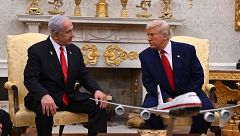 Trump recibe a Netanyahu en la Casa Blanca por primera vez desde el inicio de la guerra en Irán