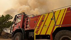 El incendio sin control de la Vall d'Uixó arrasa 8.500 hectáreas y mantiene a más de 70.000 vecinos confinados en Castellón