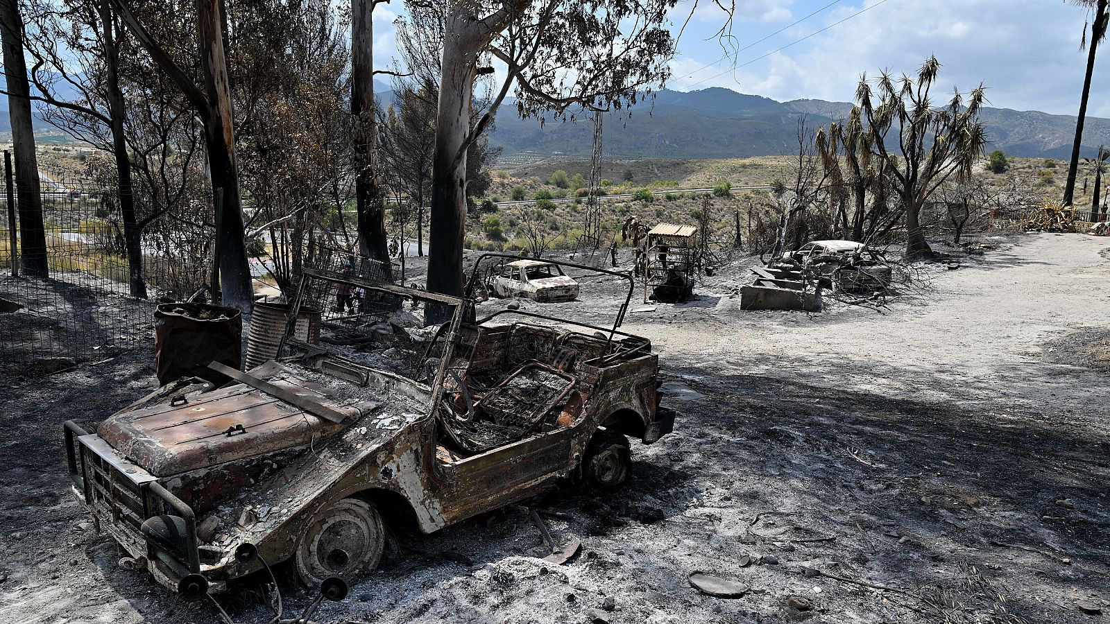 Muere una mujer herida en el incendio de Los Gallardos