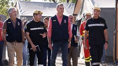 Sánchez ve "favorable" la evolución de los incendios en Ávila y Madrid y pide "cautela" ante la nueva ola de calor