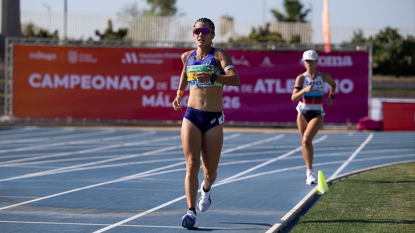 María Pérez y Julia Súarez en el Campeonato de España de Málaga