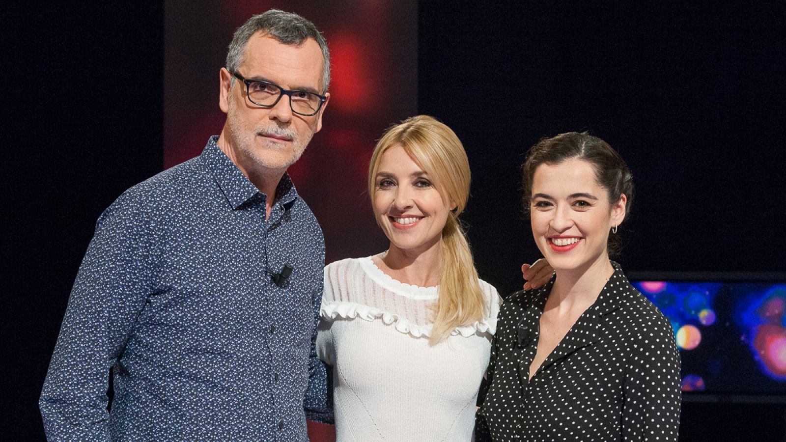 Cayetana Guillén Cuervo con Eduard Cortés y  Silvia Pérez Cruz