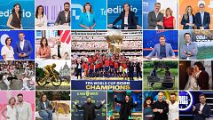 La 1 (19%), líder en julio por segundo mes consecutivo, crece 7.9 puntos en un año con su mejor dato en este mes en 21 años