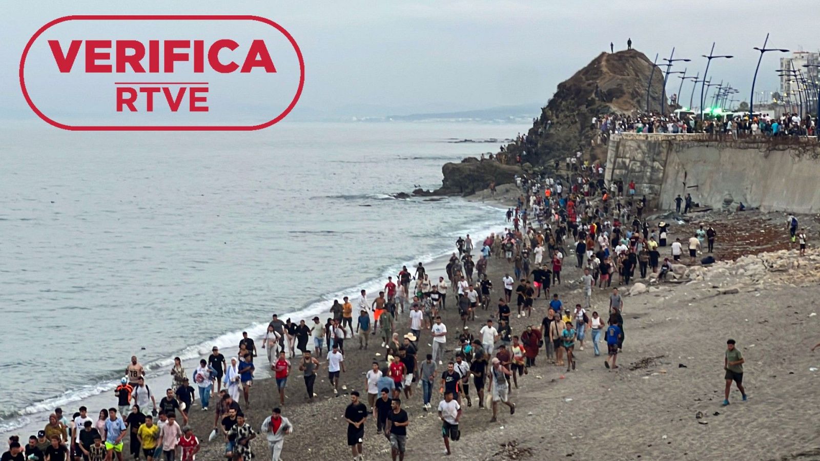 Crisis en Ceuta: bulos y vídeos falsos sobre migrantes
