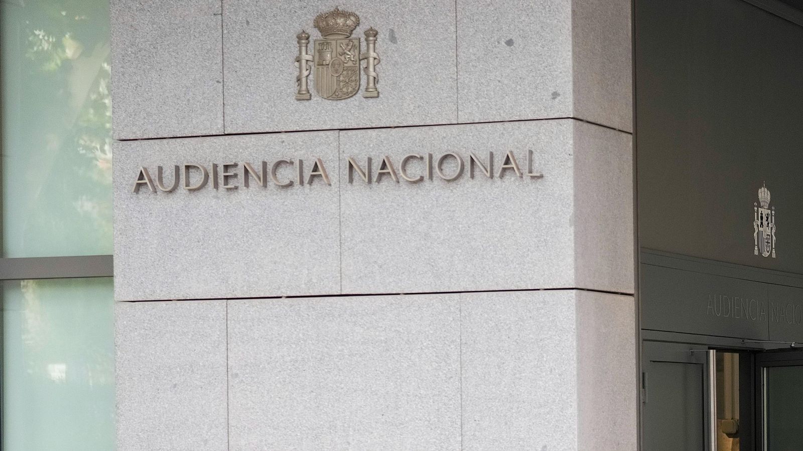 Fachada principal de la Audiencia Nacional