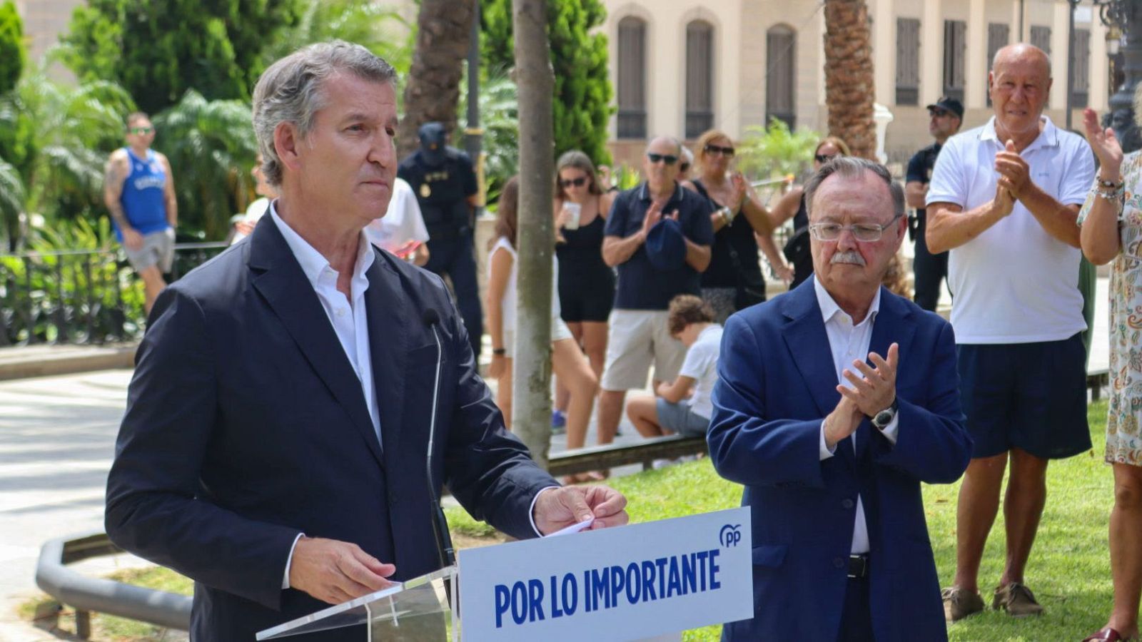 Feijóo culpa a Sánchez de la "invasión" a Ceuta y dice que conocía la amenaza desde principios de semana