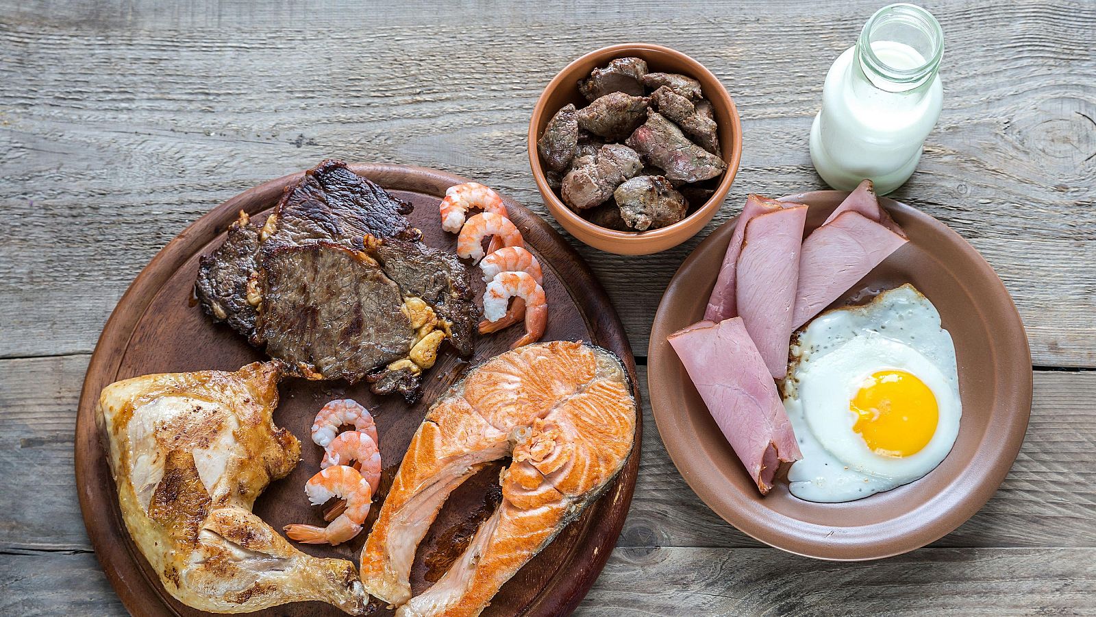 El consumo elevado de proteínas no es saludable.