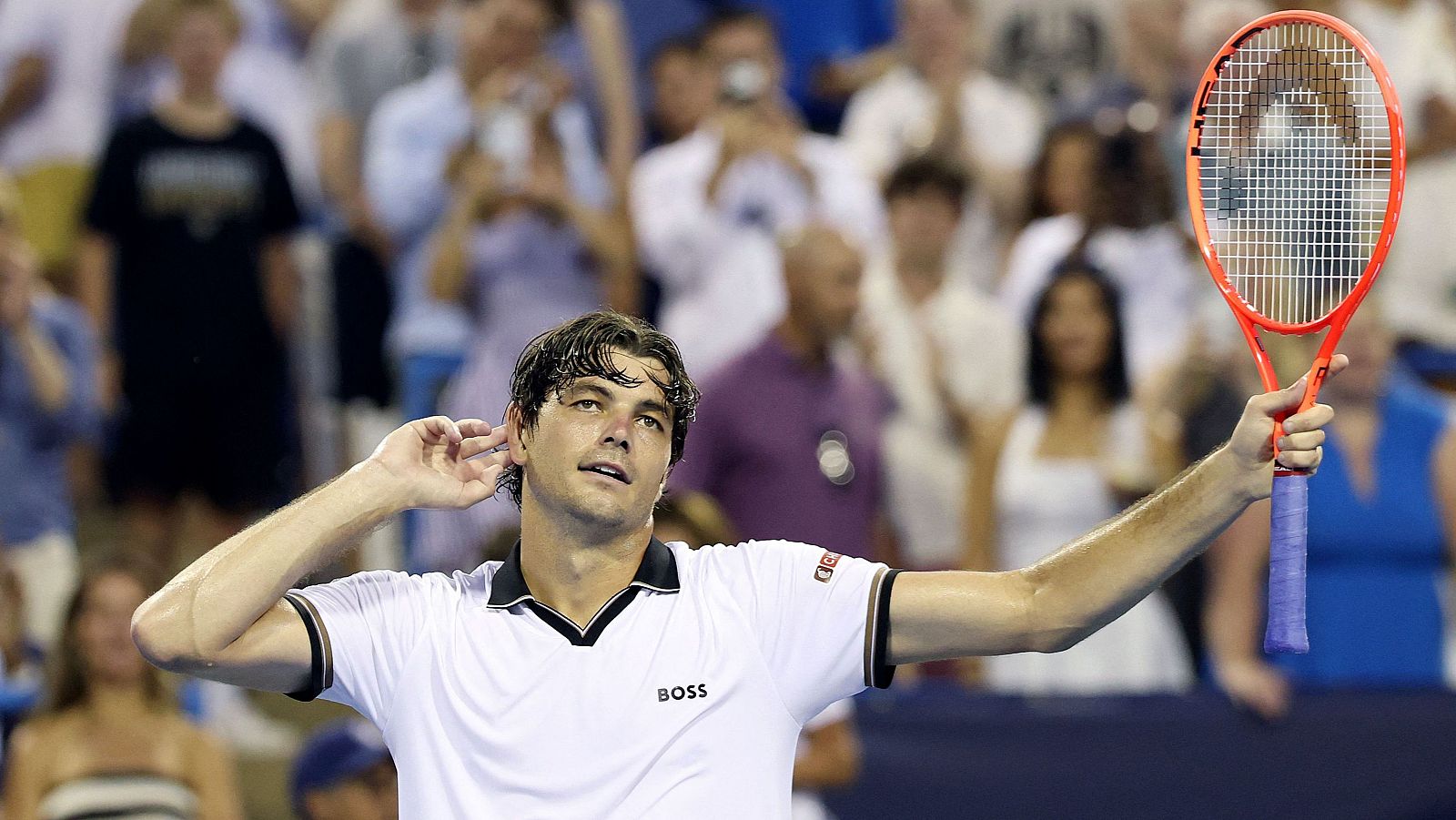 Fritz durante el ATP 500 de Washington