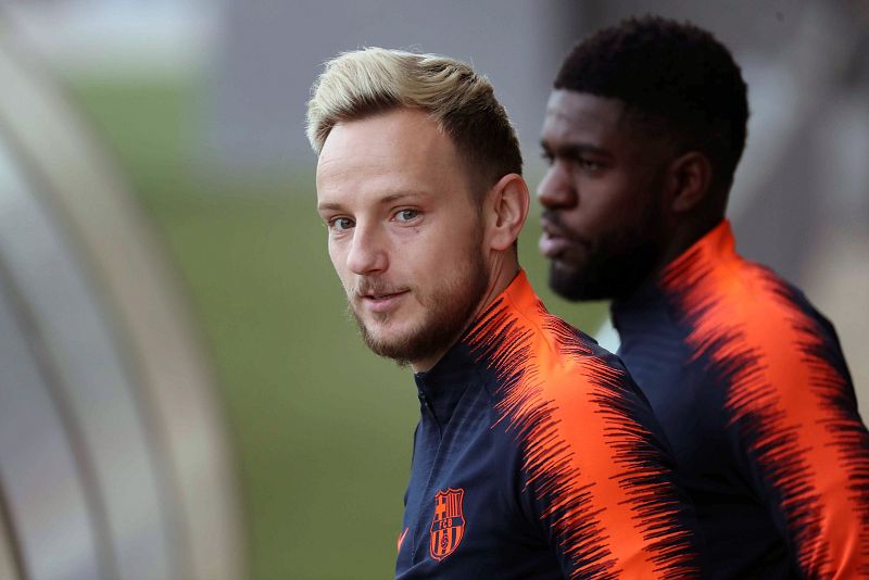 Rakitic recibe el alta y estar� en la final ante el Sevilla