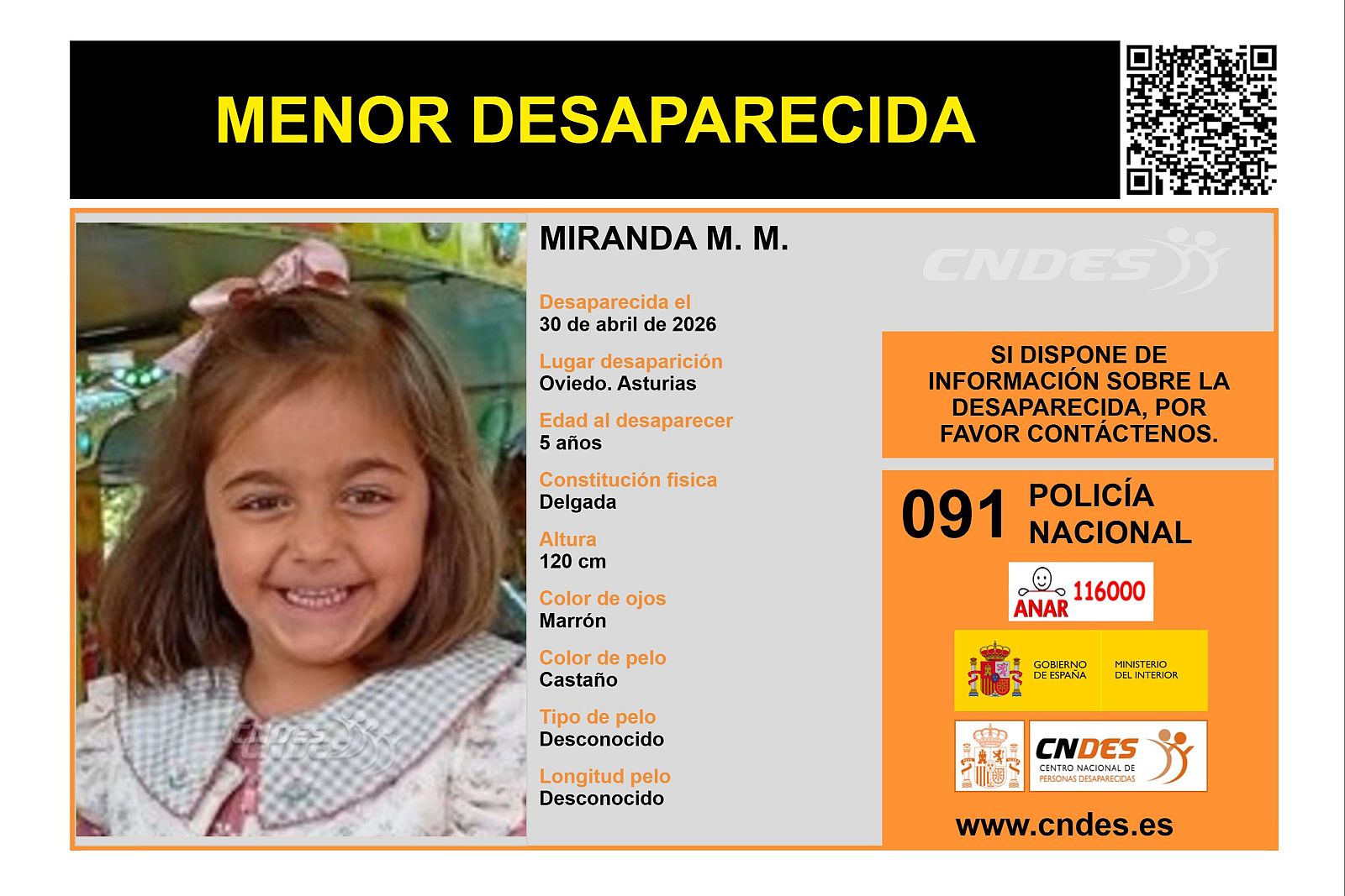 Activan una alerta por la desaparición de una menor en un punto de encuentro de Oviedo