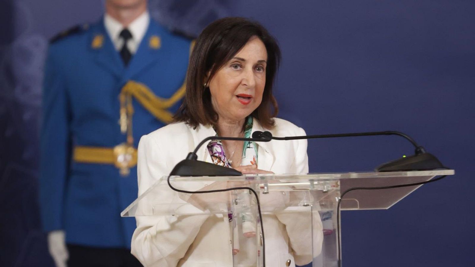 La ministra de Defensa, Margarita Robles