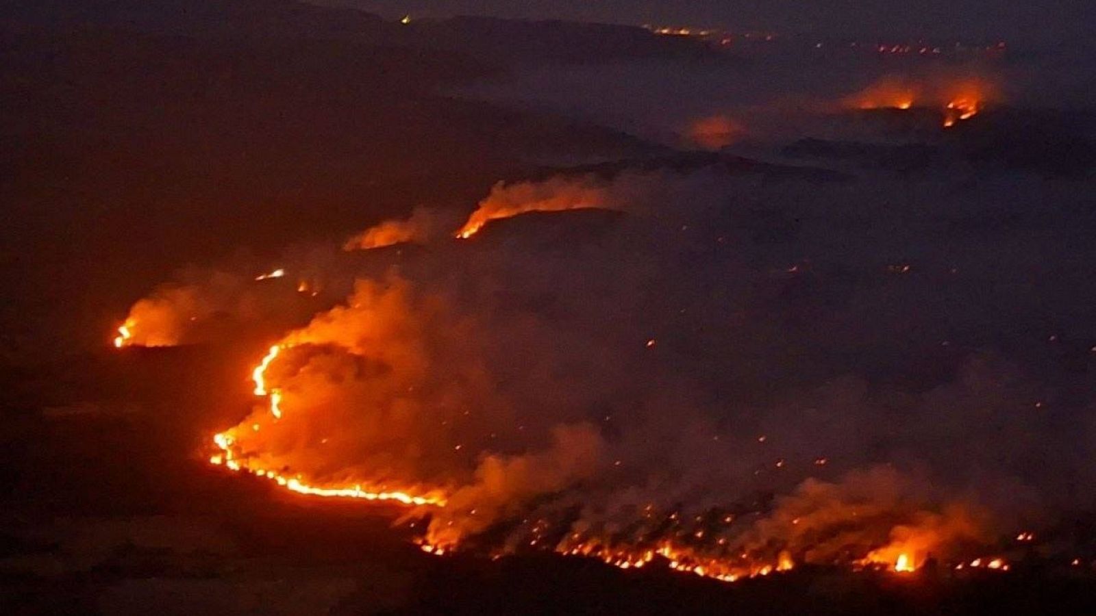 Detenido un hombre de 28 años por el incendio de Las Peñas de Riglos, en Huesca