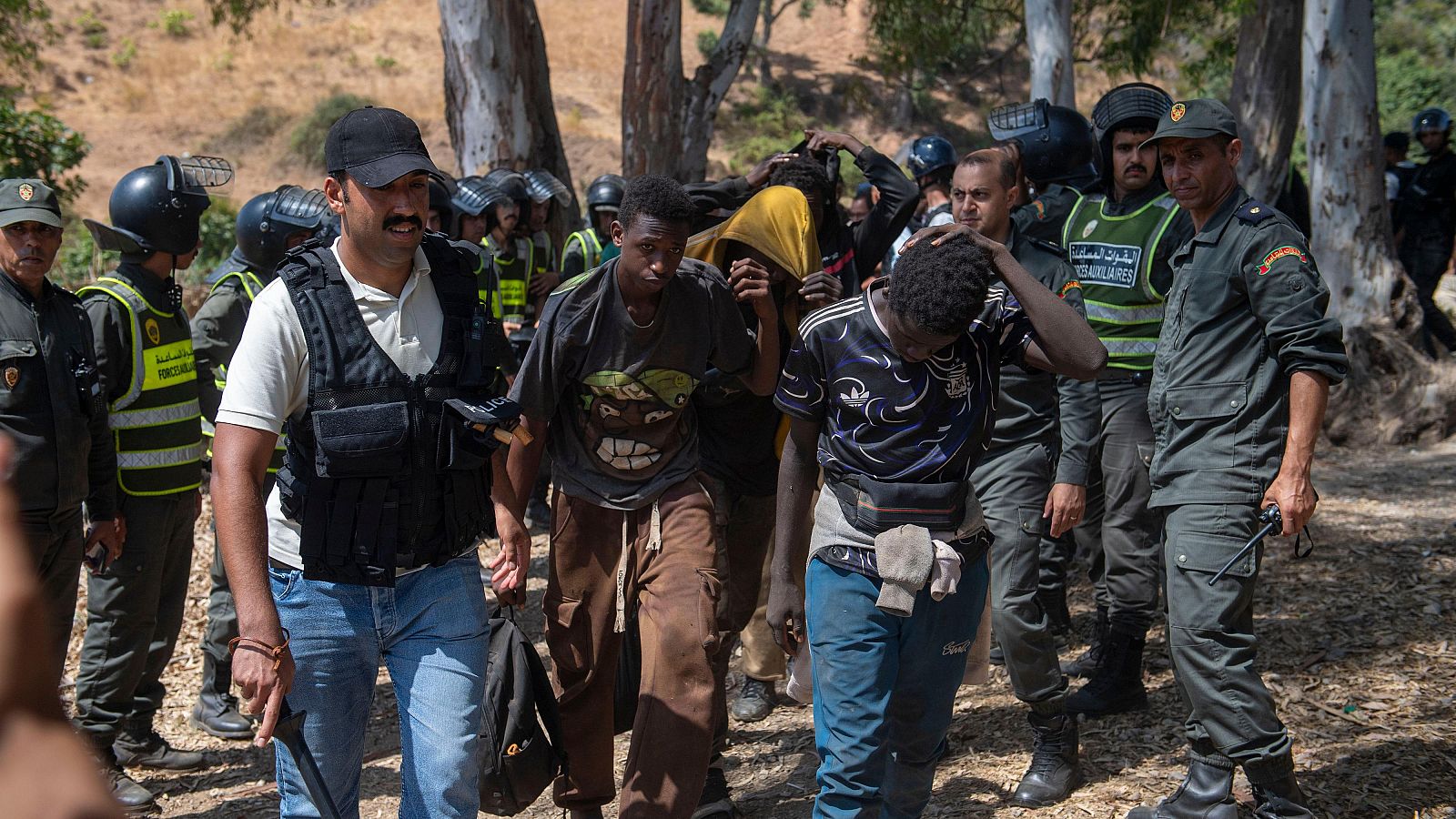 Marruecos asegura haber frenado un nuevo intento de cruce hacia Ceuta
