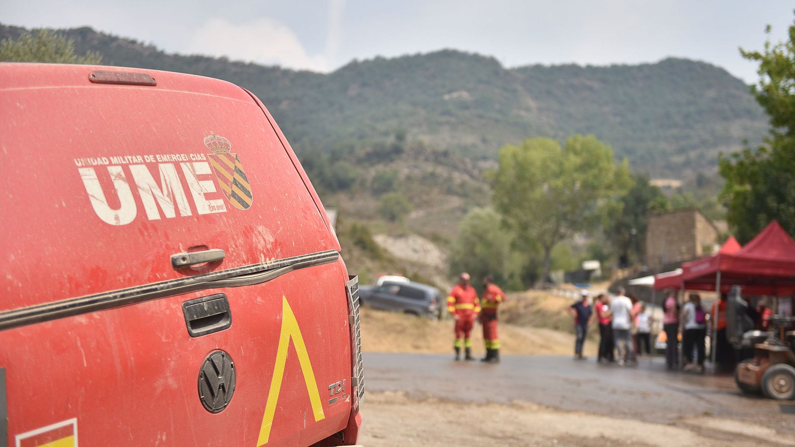 Muere un militar de la UME en la extinción del incendio en Huesca